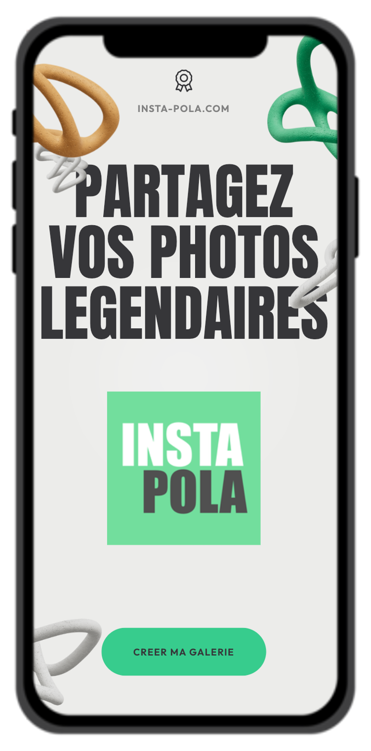 Application Insta-Pola sur smartphone